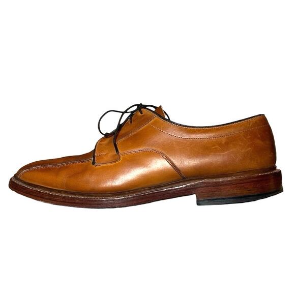 Allen Edmonds Men's Hillcrest Leather Oxford Dress Shoes Chestnut Size 11.5  D